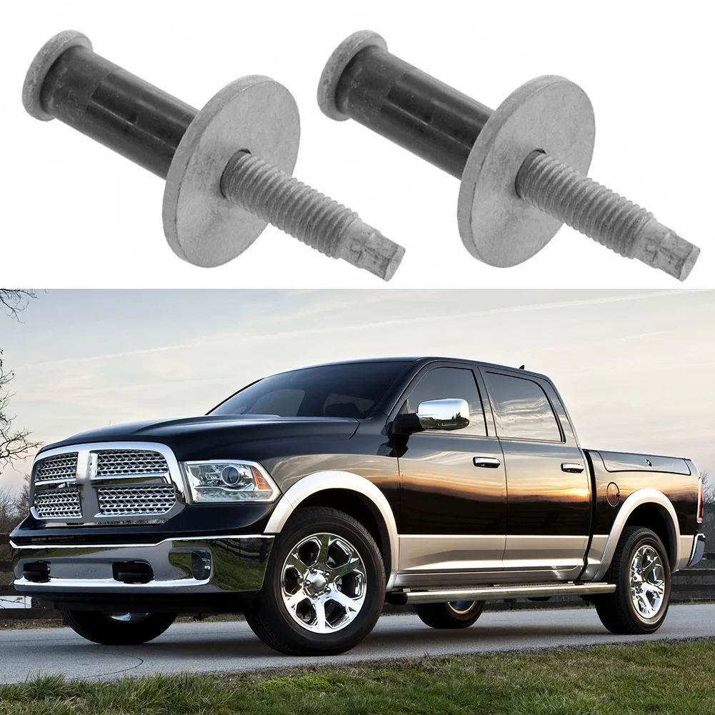 

1/2pcs Tailgate Striker Latch Bolt Left Or Right For Dodge For Ram 02-17 6512878AA Car Rear Tailgate Screw Nut Striker