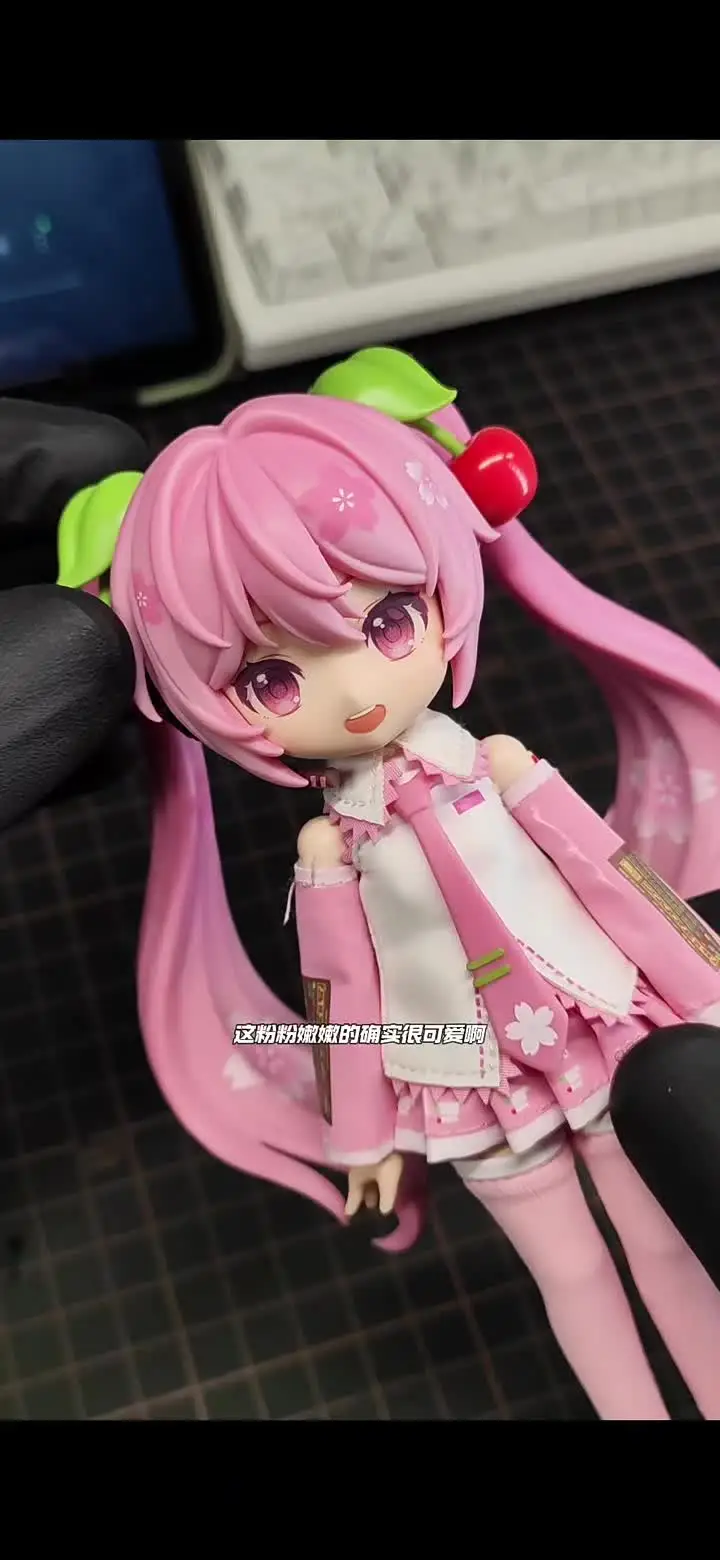 オリジナル BLOKEES 初音ミク組立アニメフィギュアモデル奇跡の桜未来