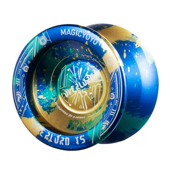 Professional Aluminum Alloy 8 Ball KK Bearing with String for Kids Outside Sports Toy 1