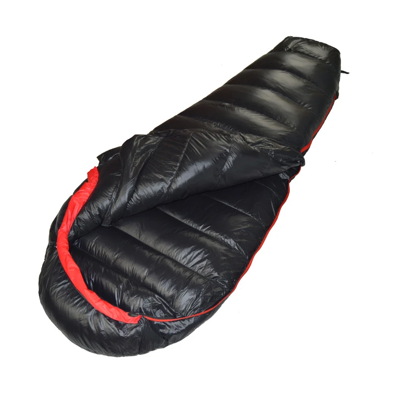 Manufacturer wholesale custom adult ultra light mummy down sleeping bag