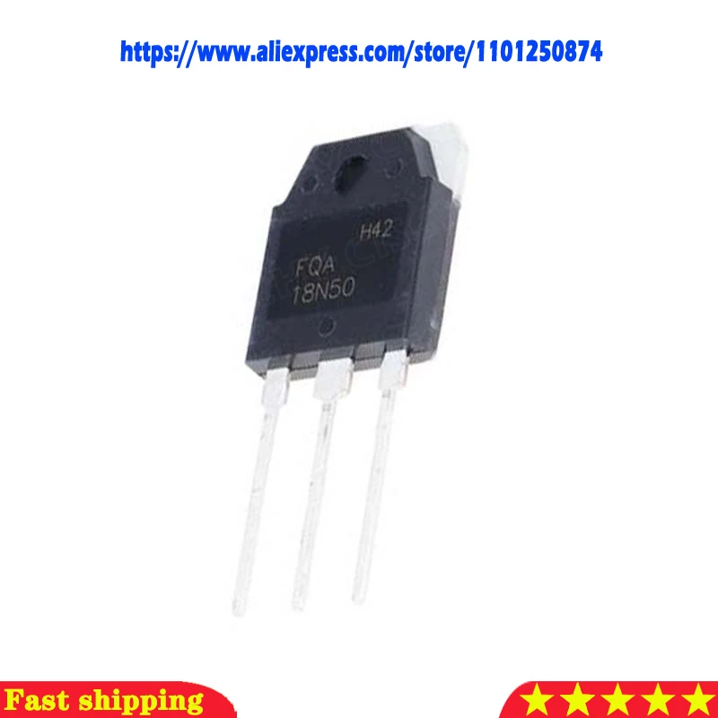 

5 шт. FQA18N50 AV218N50 AV2 18N50 TO-3P новая Оригинальная фотография