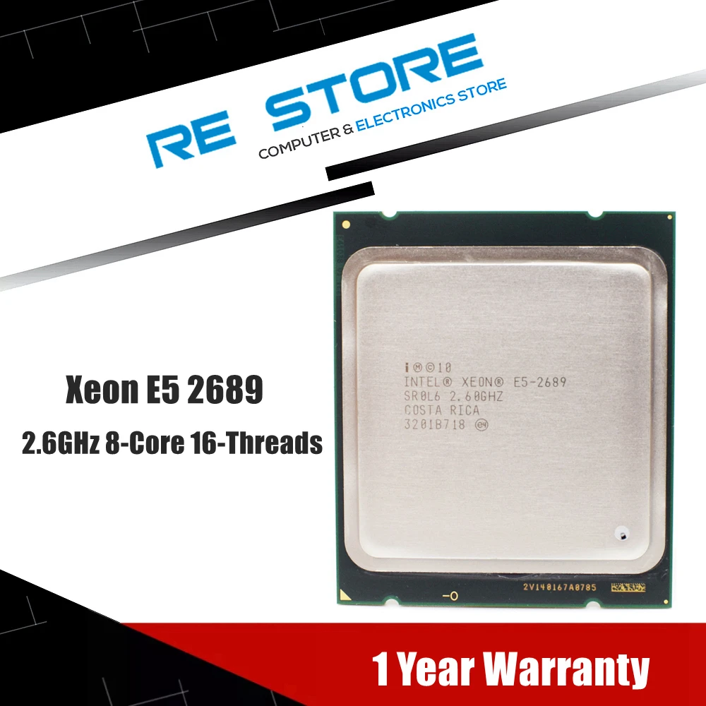 Intel Xeon E5 2689 LGA 2011 2.6GHz 8 Core 16 Threads CPU Processor E5 2689|CPUs| - AliExpress