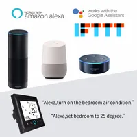 Moes WiFi Smart Thermostat Temperature Controller for Water/Electric floor Heating Gas Boiler Control with Alexa Google Home - Image 2