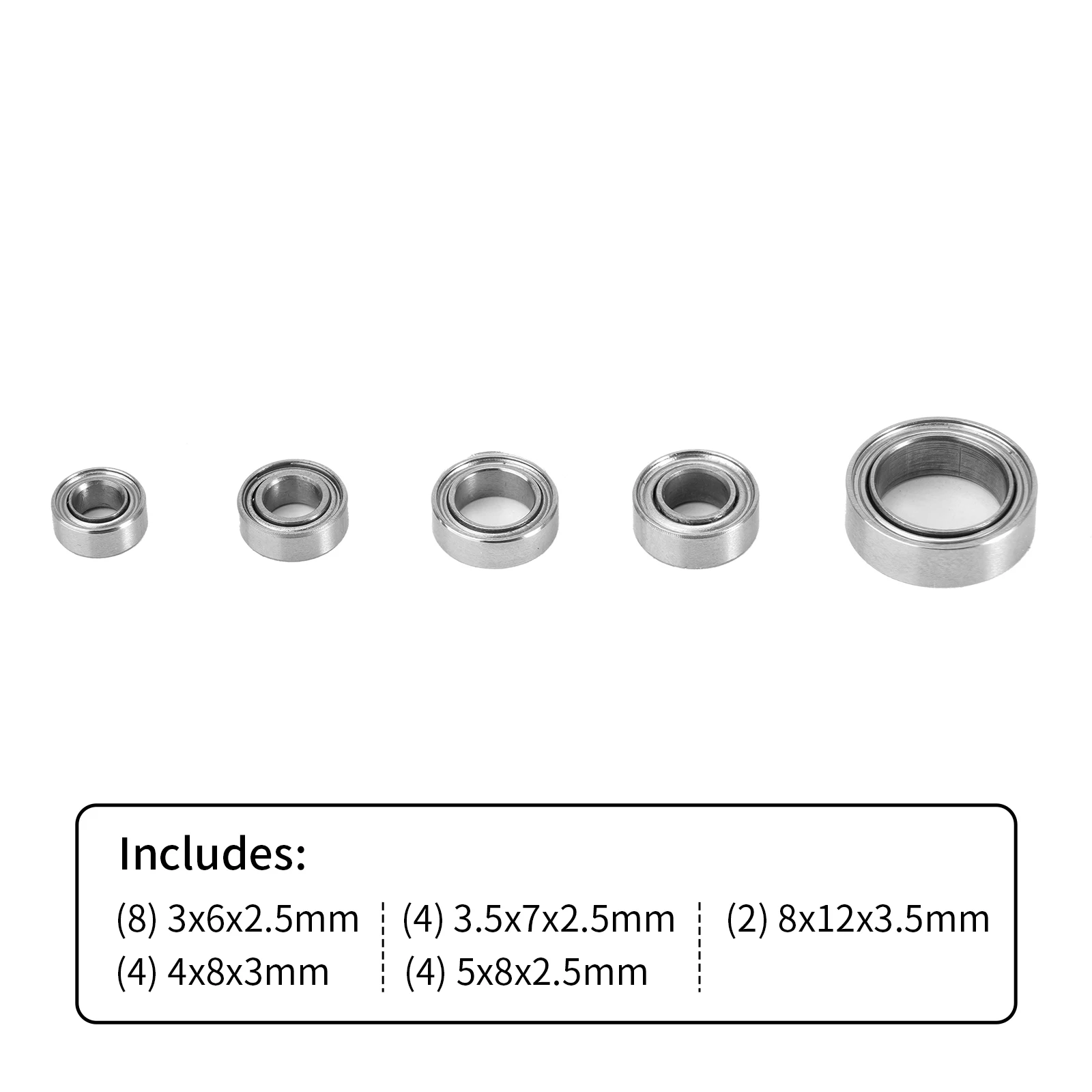 INJORA-1/18 RC ũѷ TRX4M  22PCS ƿ  ŰƮ, ׷̵ ǰ (4M-03)