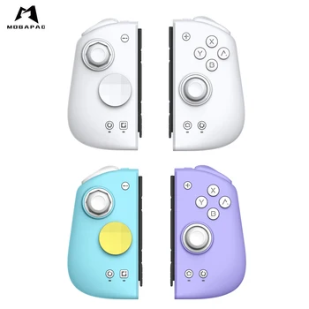 MOBAPAD M6s 제미니 블루투스 무선 게임 컨트롤러, 닌텐도 스위치 및 스위치 OLED용, 감지 조이스틱 게임패드 포함