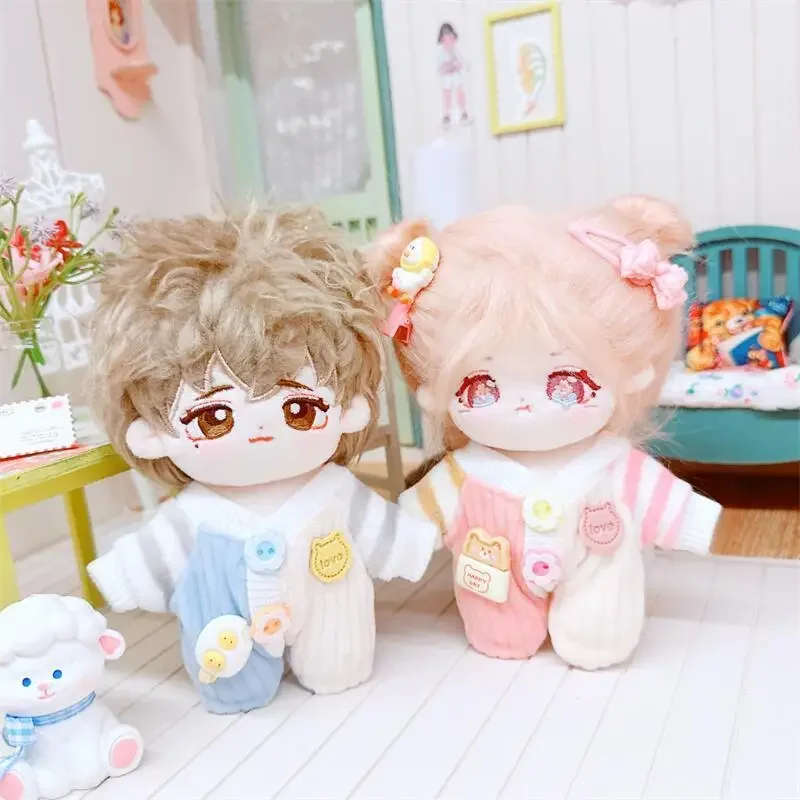 Baby clothes 10cm cotton doll starfish normal body 15cm cute color matching climbing suit 4