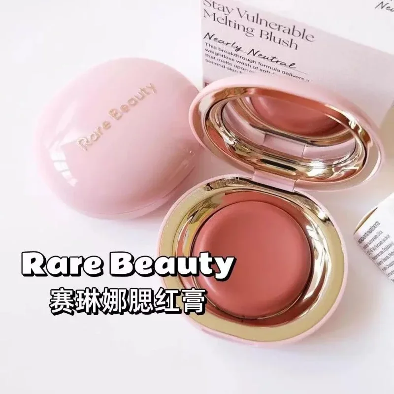 High Quality Rare Beauty Natural Cheek Face Rouge Eyeshadow Blusher Mud High Color Rendering Smooth Blush 5