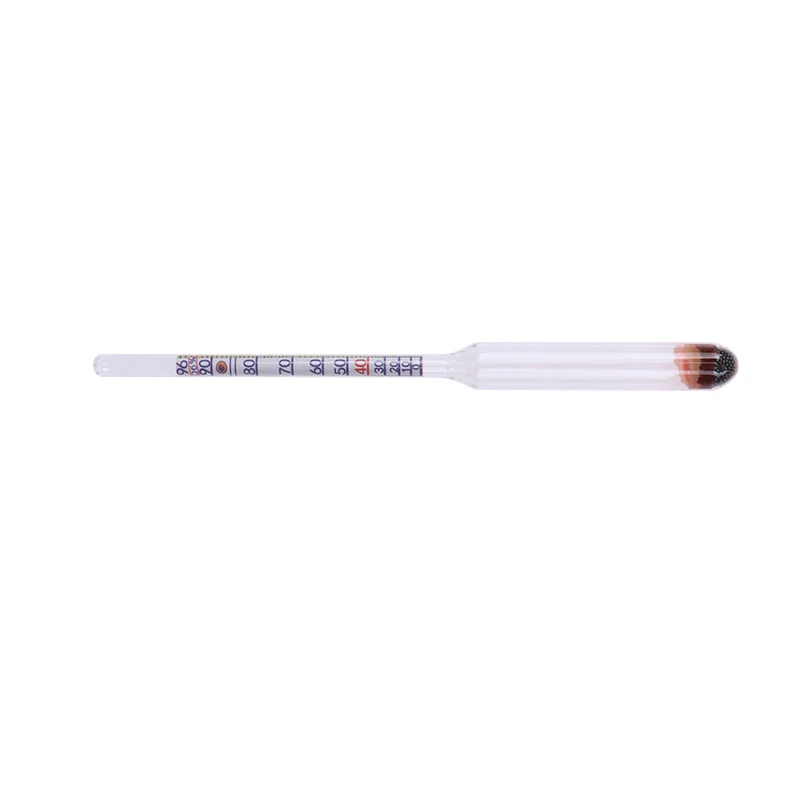 1Pcs Household Alcohol Meter 0-96 Distillation Alcohol Machine Fermentation Brew Hydrometer Tester For Any Alcohol Product