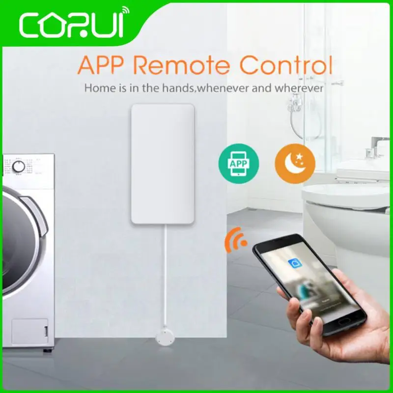 

CORUI Tuya ZigBee Smart Home Water Sensor Leak Detector Flood Water Leakage Alarm Works With Homekit And Tuya Zigbee Hub