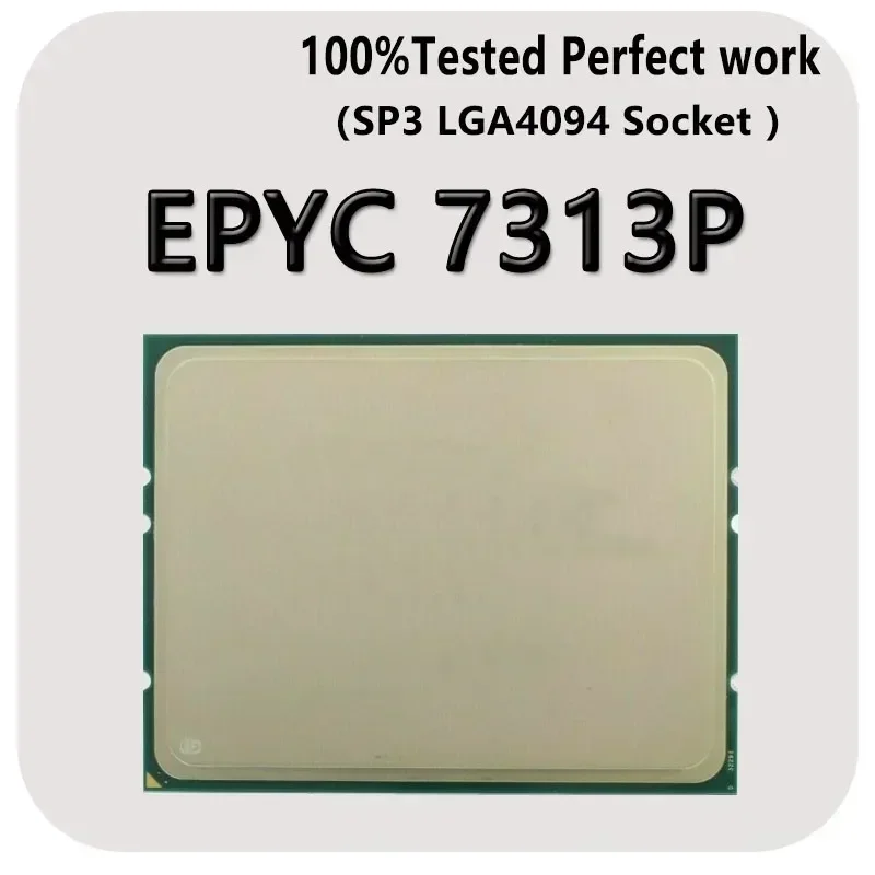 7313P EPYC  3.0Ghz /3.7Ghz 16-Cores 32-Threads 128M 155W SP3 Socket Support H12SSL-C/I  RAM DDR4-32