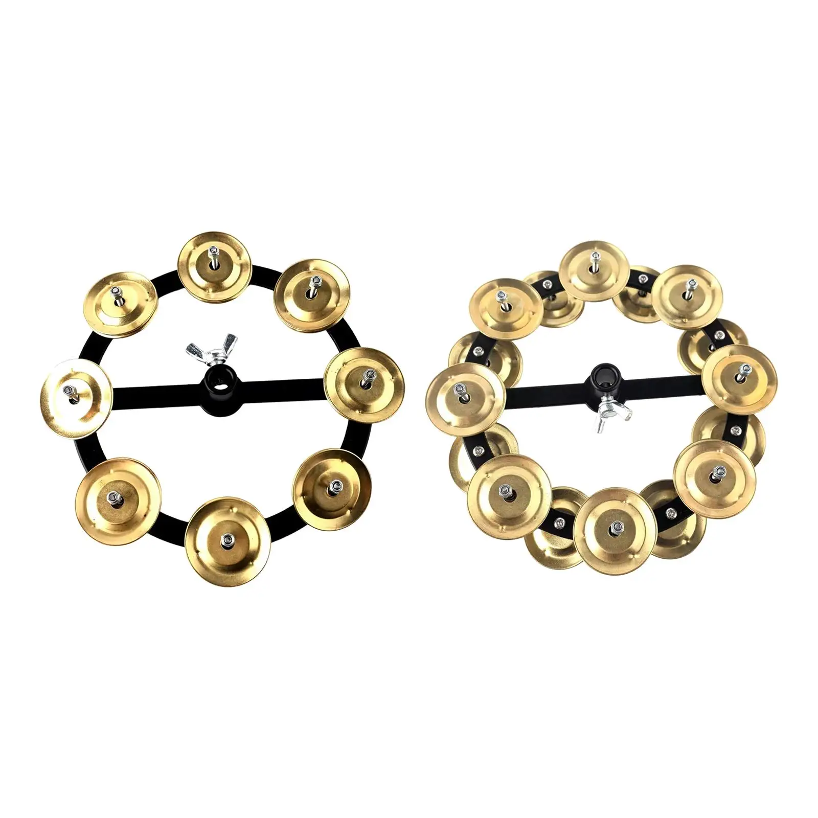 하이햇 탬버린 선명한 소리 예비 부품 경량 다기능 액세서리 악기 17cm 댄스 무..