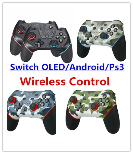 Bluetooth Wireless Controller For Nintend Switch Pro Gamepad For Switch OLED/Ps3/Android With 6-Axis Handle PC/Phone Joystick 1