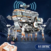 1378PCS Remote Control Eight Arm Walking Robot Model Bricks Aerospace Series Technology Building Blocks Kids Toys Birthday Gifts 4