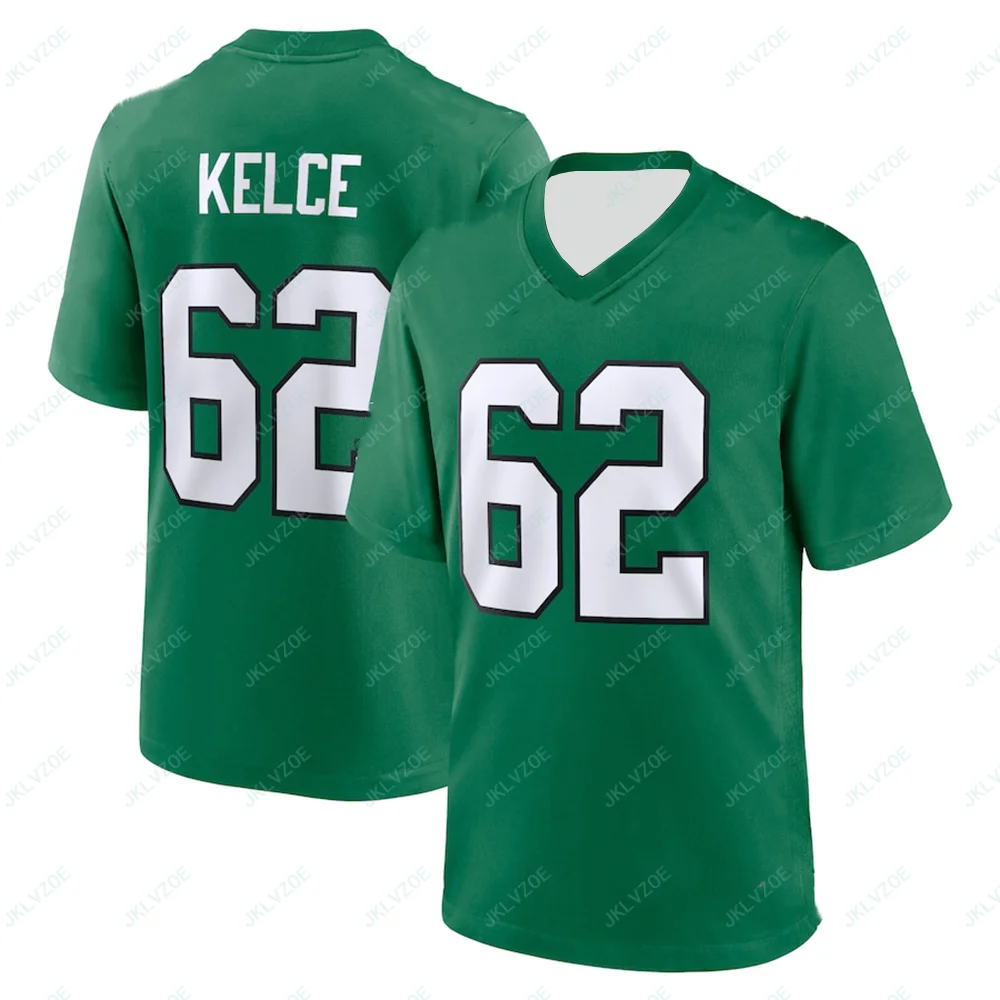 24/25 Adult Philadelphia American Football Jersey Rugby Jersey Sportswear Training T-shirt Eagles Barkley 26 Number