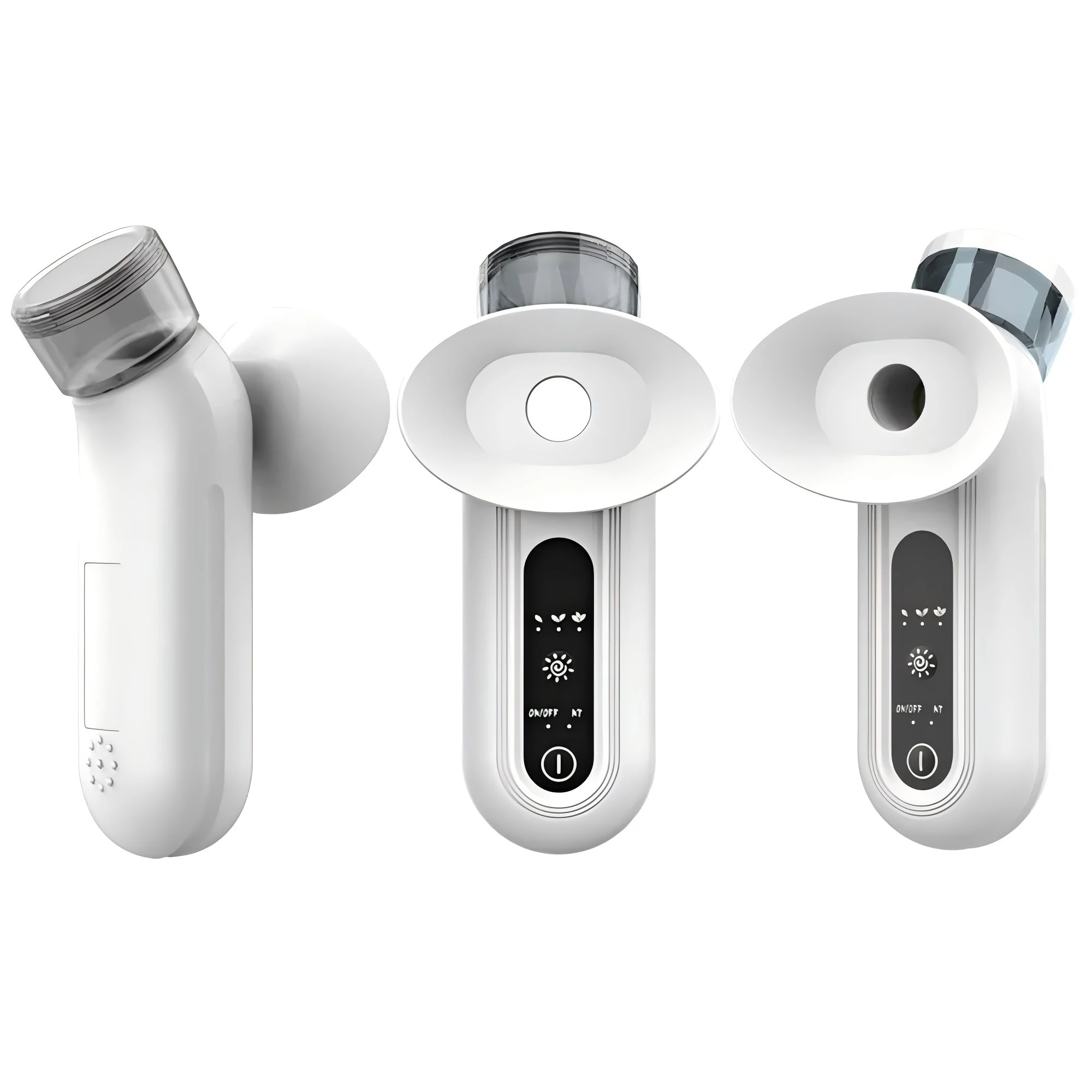 Heated Nano Mist Eye Sprayer Electric Facial Steamer Device Portable Eye Face Moisturizer Massager Eye Drops Tool for Dry Eye