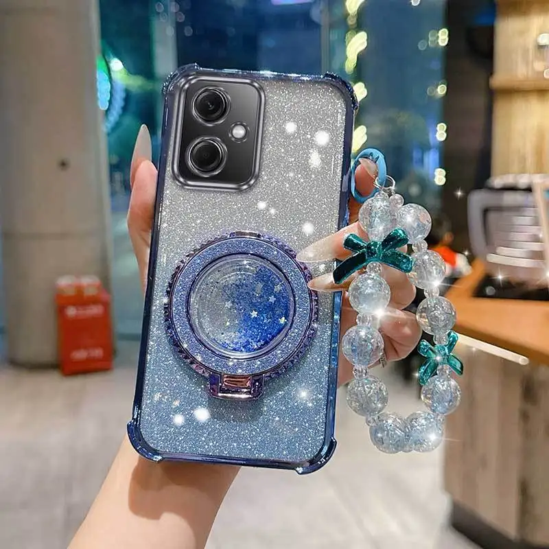 3-Piece Phone Accessory Set: Case, Lanyard, and Circular Stand