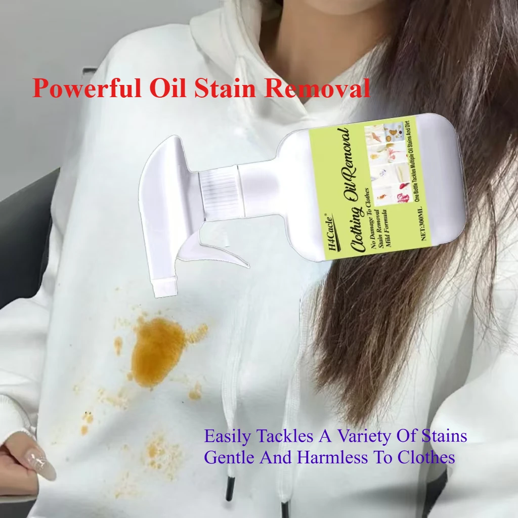 Clothes Oil Stain Remover Dust Cleaner Stubborn Dirt Cleaning Washing Multipurpose Agent Fabric Down Jacket Shoes Sofa Carpet