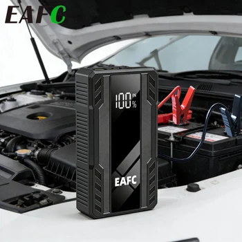 EAFC 1000A Start Power Bank Jump Starter Car Booster Batteria esterna 12V Dispositivo di avviamento per Benzina 4.0L Powerbank