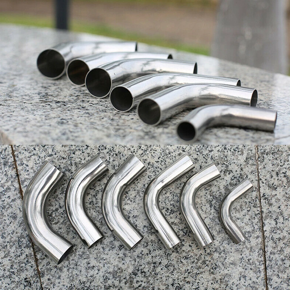 Stainless Steel Elbow 90 Degree Mandrel Bend 90 &deg; Tube Polished Pipe DIY For Construction Tools Accessories