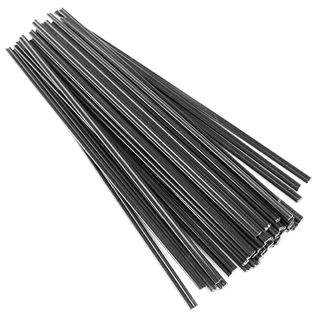 Welder Black PP Welding Rods Welding 200mm 40pcs Black Bumper PP Plastic Repair Rods Durable Hot Sale Protable