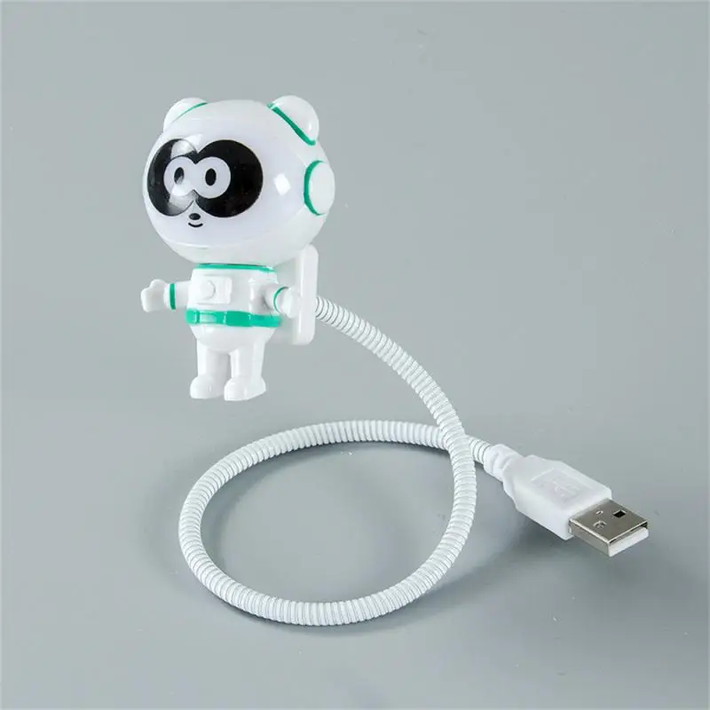 

Astronaut Night Light LED Reading Lamp USB Flexible LED Desk Lamp Spaceship Light Cartoon Panda Lamp For Computer Laptop Decor