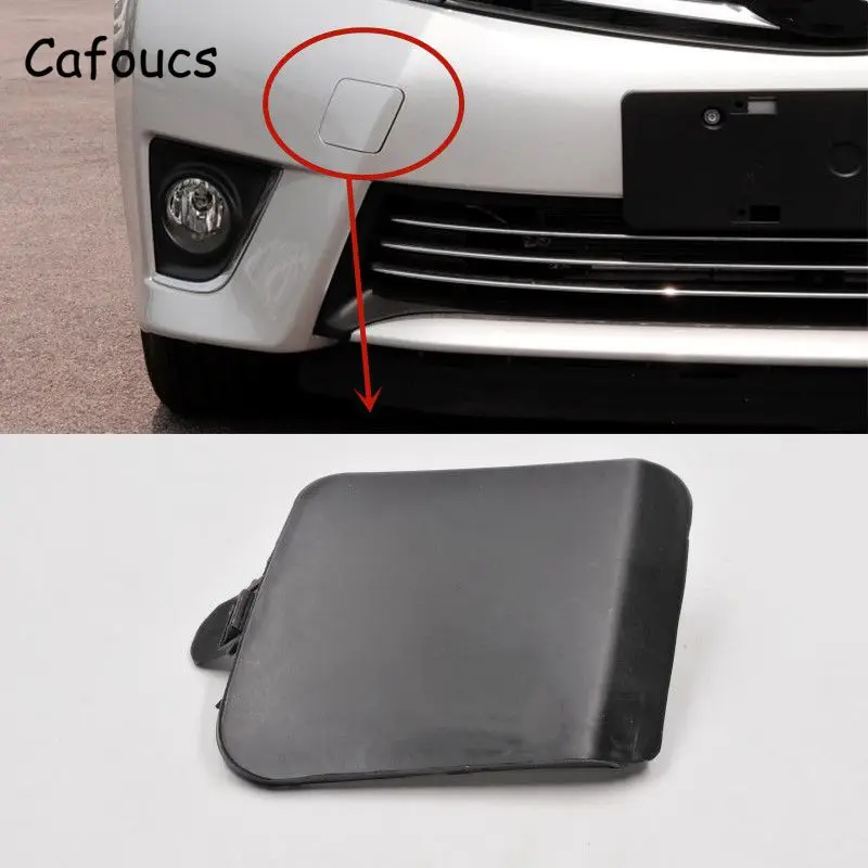 Cafoucs For Toyota Corolla 20142017 Car Trailer Cover Front Bumper Towing Hook Cap 5212702301