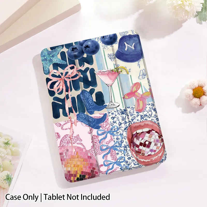 Premium iPad Case with TPU Soft Shell and Sleep/Wake Functionality