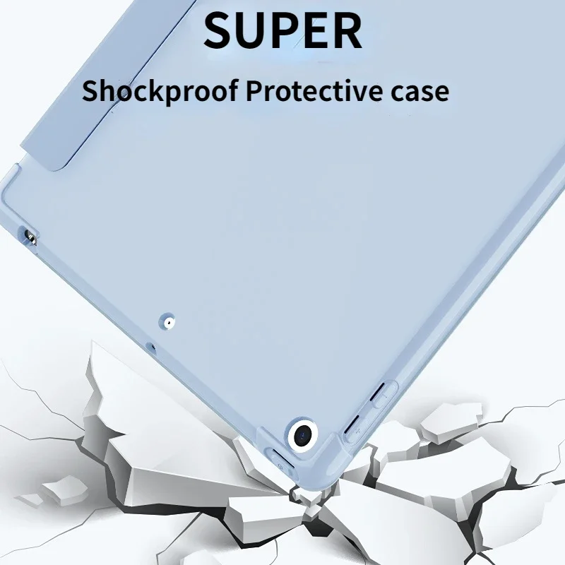 Smart Cover With Pencil Holder Case para Ipad 10.2 Pro 11 m2 9.7 Mini 10.5 Air 7th 9th Generation 6th 5th Generation - Imagem 6