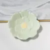 1Pc Ceramic Jewelry Tray Lotus Flower Ring Dish Holder Porcelain Trinket Tray Decorative Trinket Plate for Ring Necklace 2