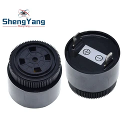 Waterproofing 80dB Active Alarm Buzzer - 12V/24V, 36x32mm (1PCS)