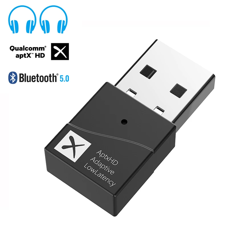 Dongle Émetteur Bluetooth 5.2 USB aptX / aptX HD / aptX LL / aptX