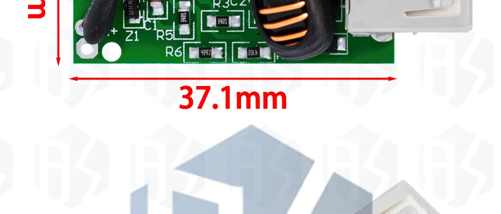 1 ~ 10PCS 12V 24V 48V 60V 72V DC-DC Step Down Buck Converter 5V 2A USB Ausgang Auto Telefon Netzteil Lade Modul Ladegerät Bord – Detail 8