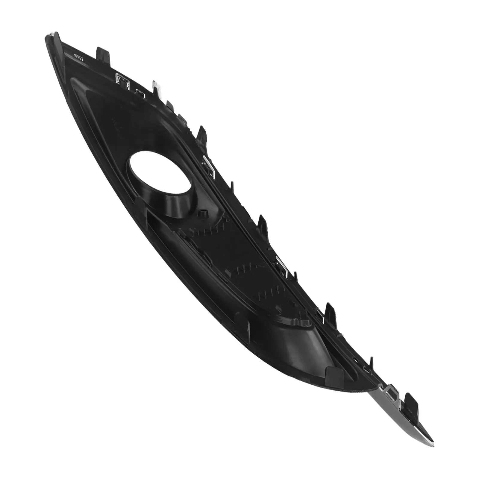 실용적인 안개등 커버 안개등 커버 23175793 Insignia 2013-17 용 블랙 Vauxhall 교체 용 실버 ABS