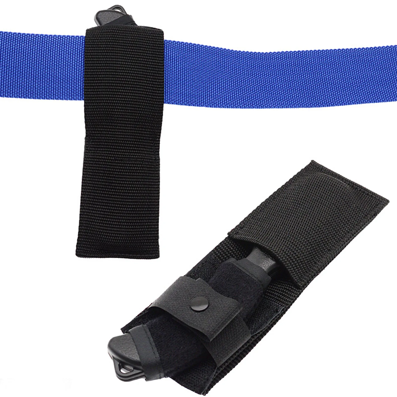 Diving Line Cutter Ti Alloy Long Handle Safety Rescue Cutter Scuba Diving Accessory with Storage Pouch for Underwater