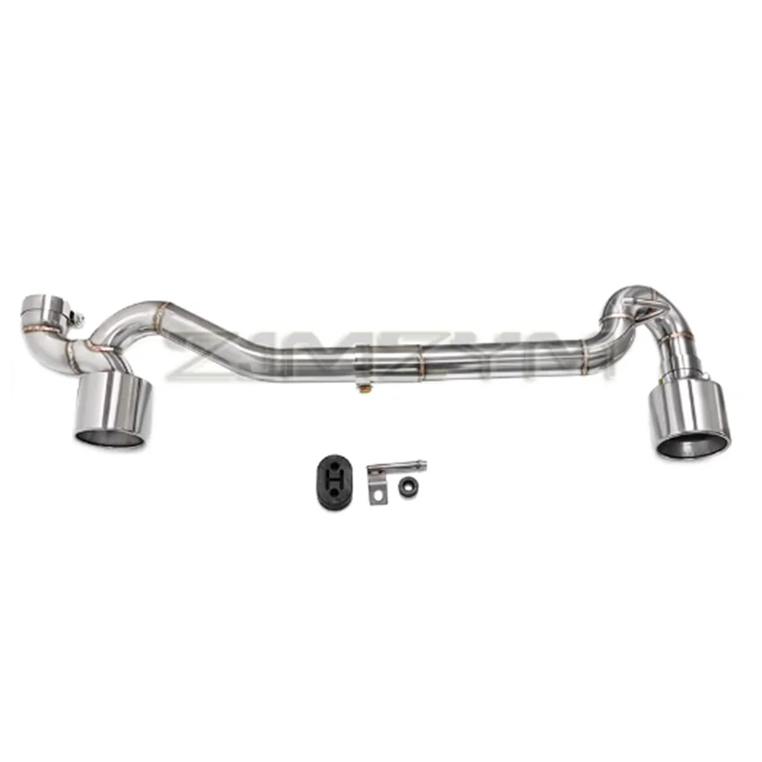 Stainless Steel Dual Exhaust Tip For BMW E90 E92 320i 318i 325i-2013 Exhaust Pipe Muffler Tailpipe Retrofit Car Accessories exhaust muffler tip