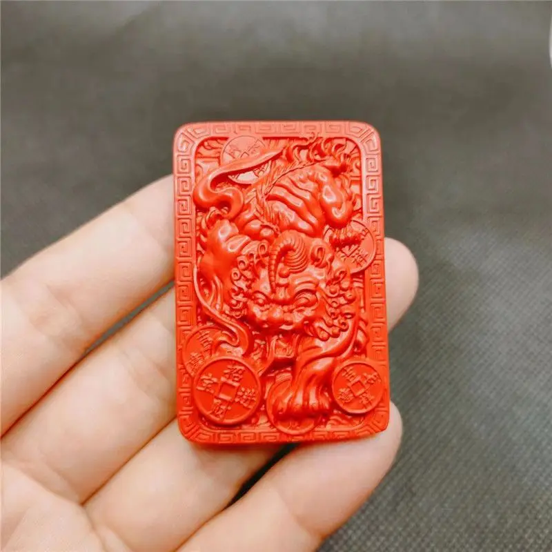 Vermilion песок пин Чжао Цай пиксиу кулон популярный фиолетовый золотой песок транзитный мужской и женский кулон