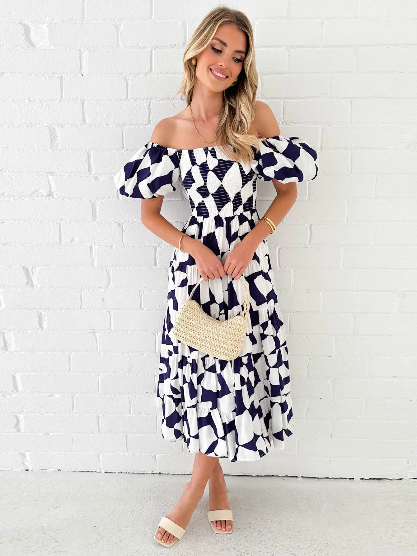Printed Dress for Summer