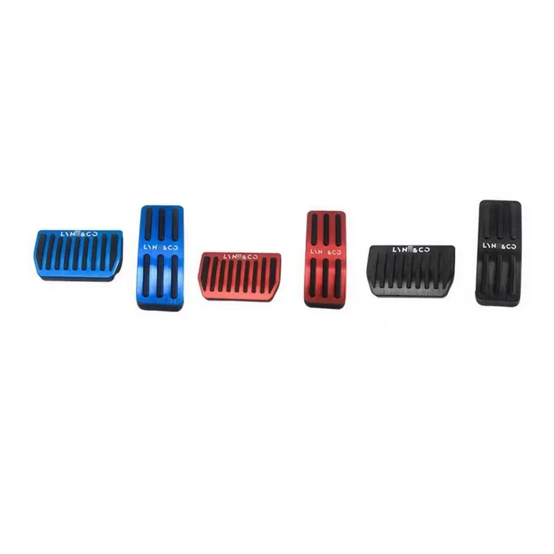 Pedal Cover Lynk Co 01 02 03 05 Non-slip Aluminum Alloy Throttle Brake Pedal Cover EM-P Brake Accelerator Pedal Car Accessories