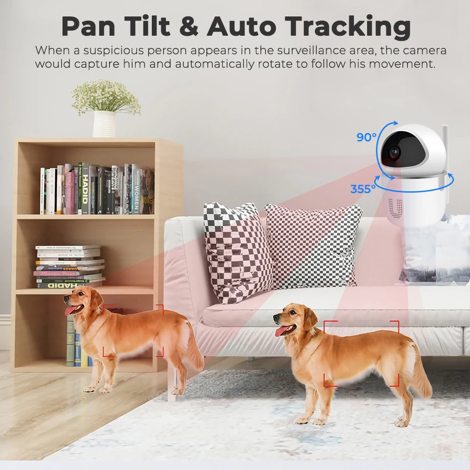 Xidio Smart Home 360 IP camera Babyfoon / huisdier Camera - Smart Gear
