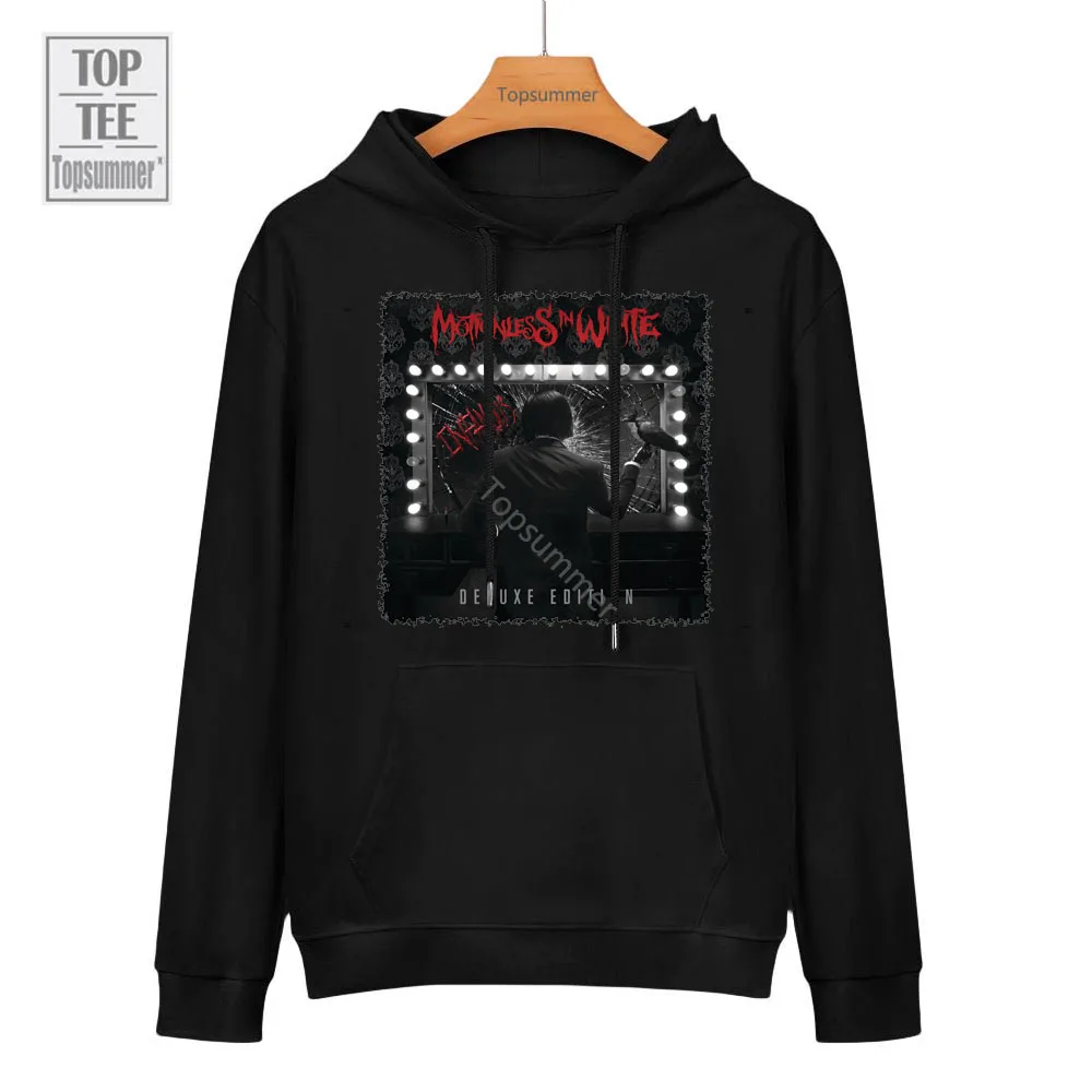 

Infamous Album Hoodie Motionless In White Tour Sweatshirts Man Vintage Harajuku Hoodies Graphics Print Clothing