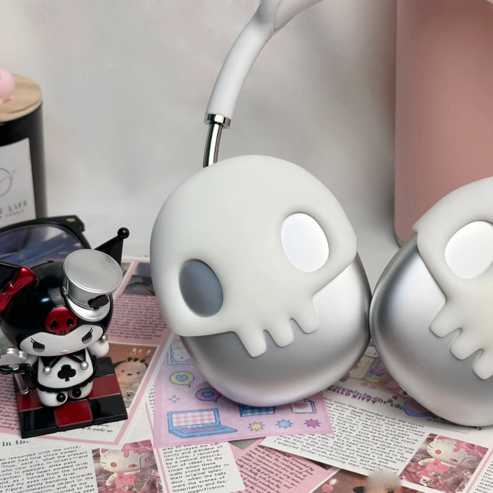 オリジナルのAirPodsmaxケース,3Dプリンター樹脂カバー,ピンクの