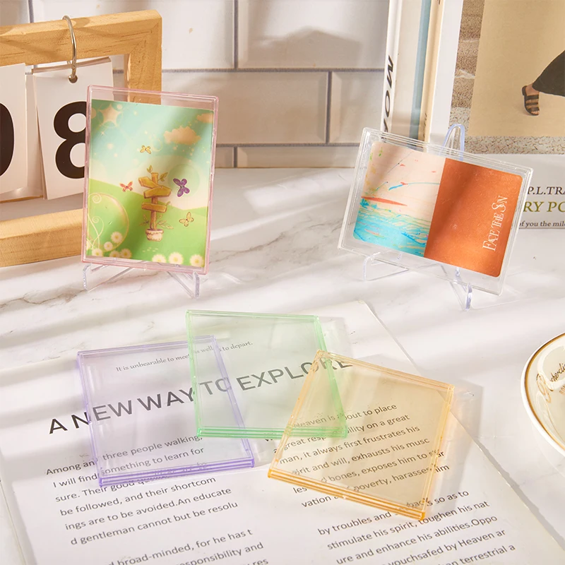 

1 шт., Прозрачный Акриловый чехол для фотографий