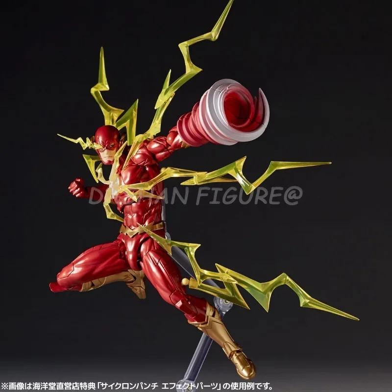 Revoltech The Flash Action Figure Barry Allen Figurine Movable PVC Collection Kaiyodo Amazing Yamaguchi Flashpoint Model Toys
