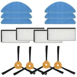 Pièces de rechange pour aspirateur robot gaucher M200/M201/M501/M520/M571/T700, filtre Hepa, brosse latérale 