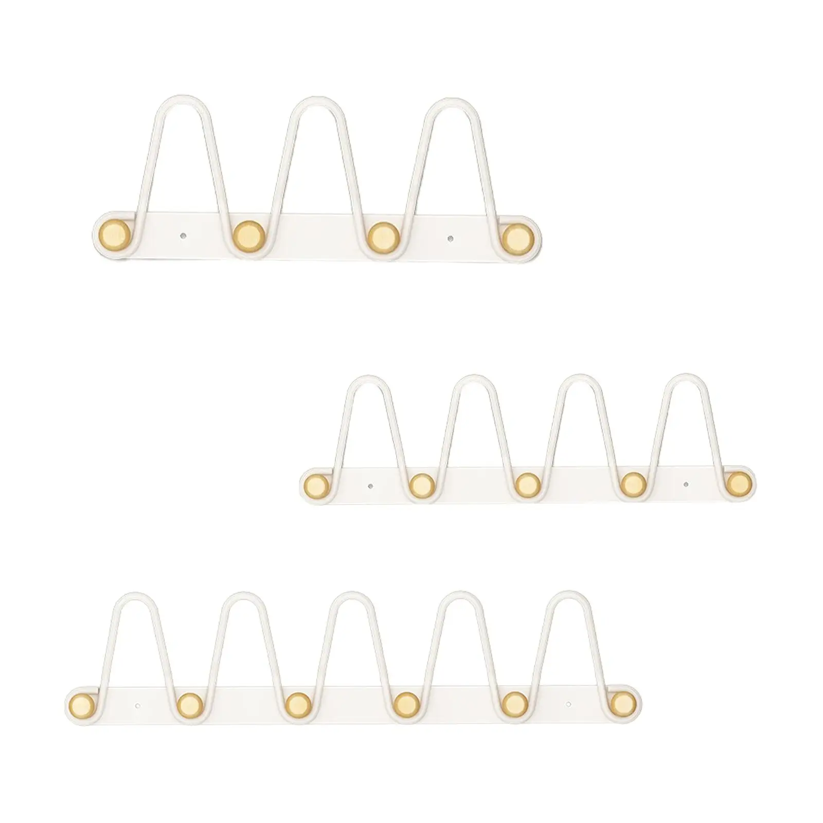 Wooden Coat Hooks Wood Wall Hooks Towel Rack Wall Mount for Door Wall Bathroom Bedroom