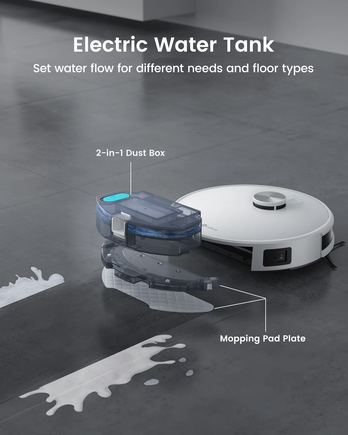 Lefant M1 Robot Vacuum with Multi Plane Mapping