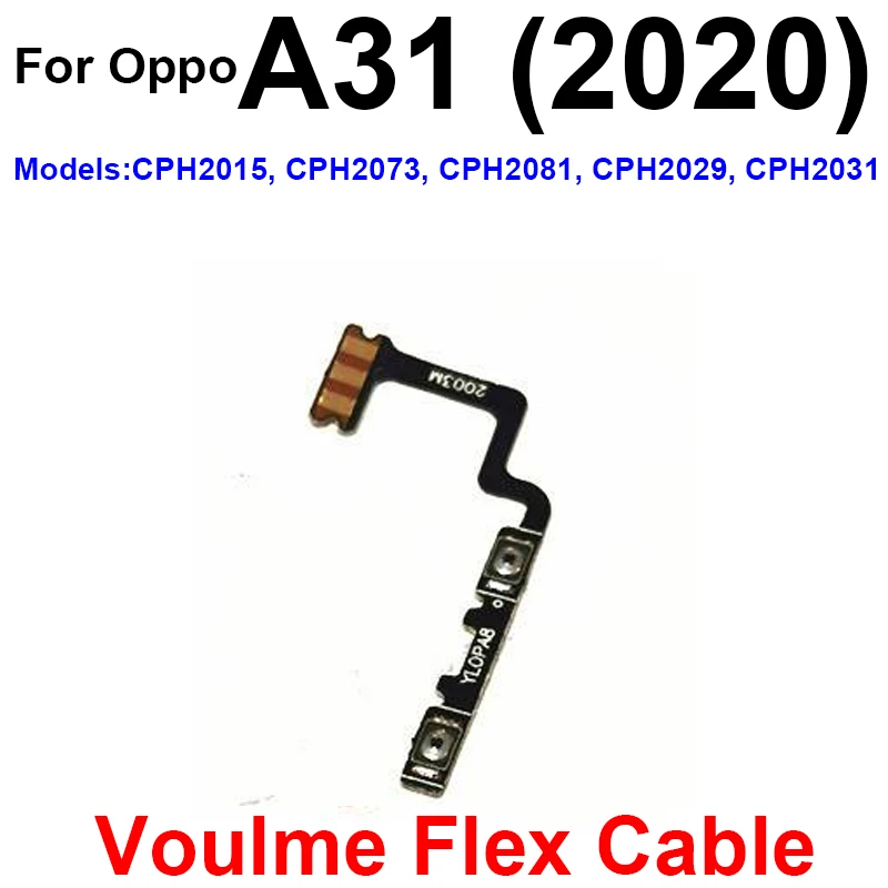 Multipurpose Volume Power Button Flex Cable