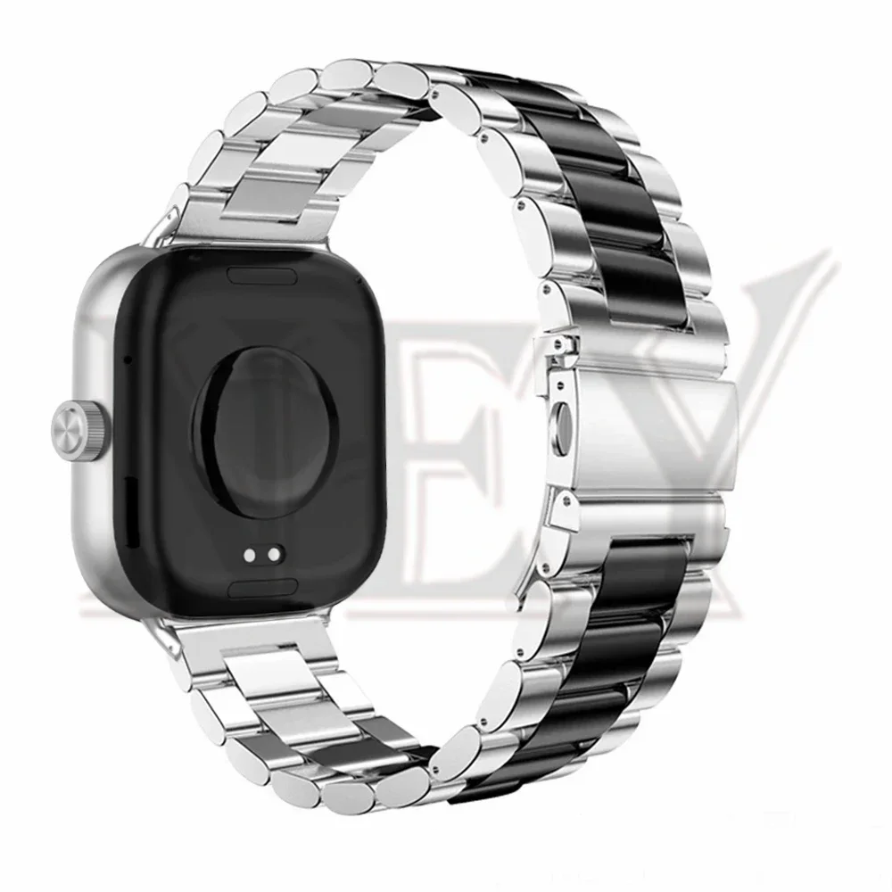 Stainless Steel Smartwatch Band - Elegant Link Bracelet Strap