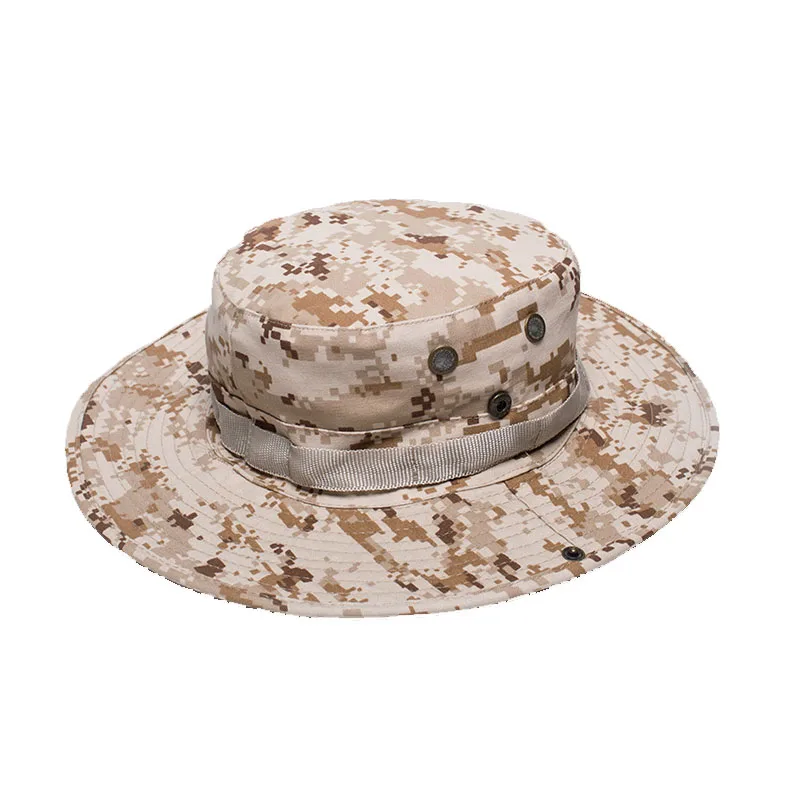 Domestic Benny Hat Round Edge Hat Vietnam War SOG Style Jungle Camo Sunscreen Outdoor Fishing Sunshade