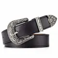 Silver buckle brown
